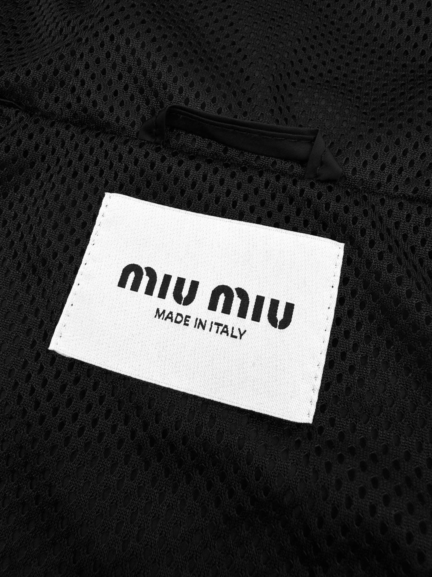 Miu Miu giacca nera