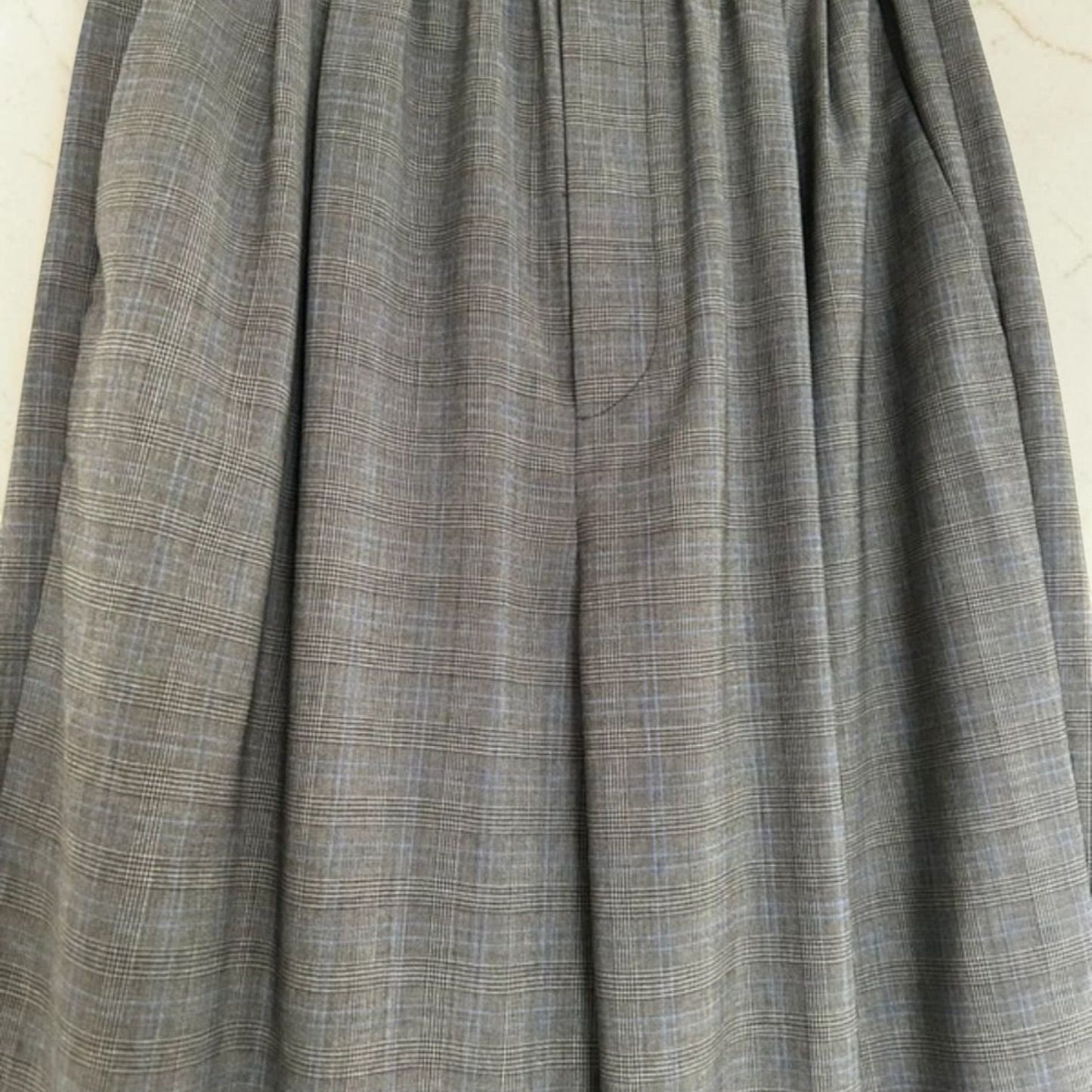 Miu Miu pantaloni grigio a scacchi