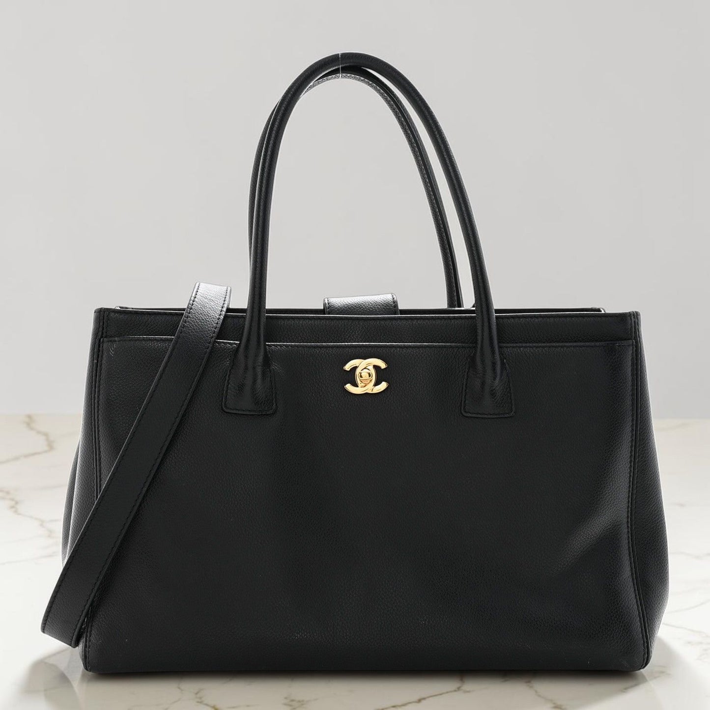 Chanel Executive Borsa Tote Coco Mark