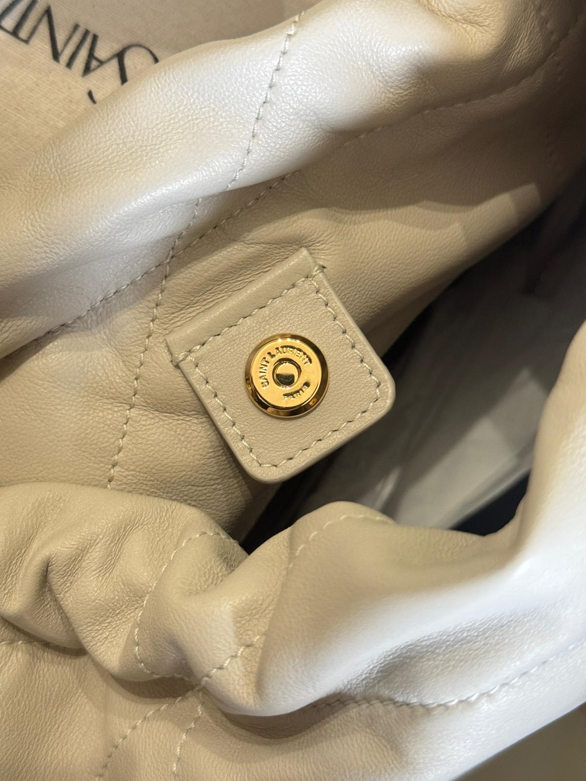 Saint Laurent Jamie Pochon - Pelle di Agnello Avorio