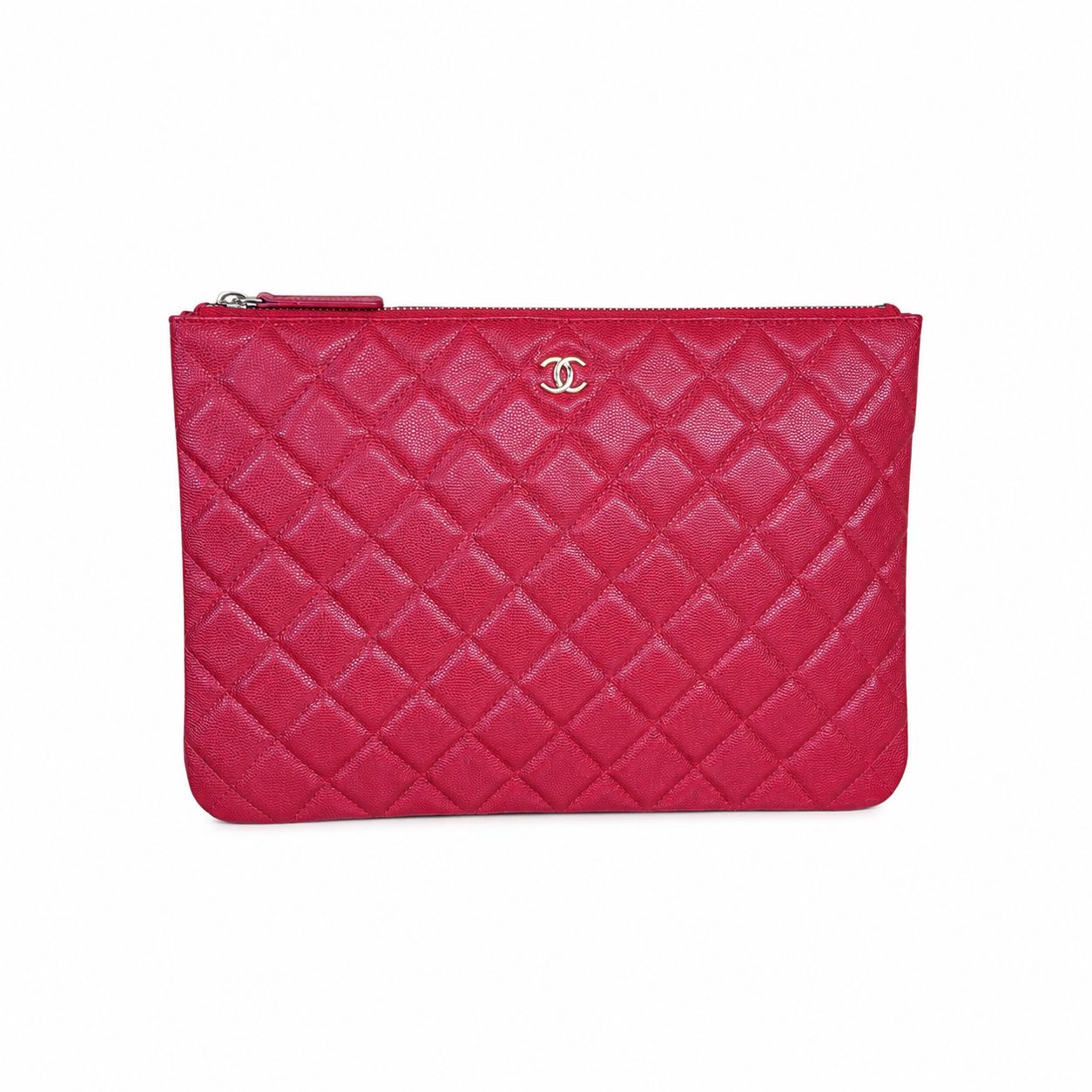 Chanel pochette di colore rosso