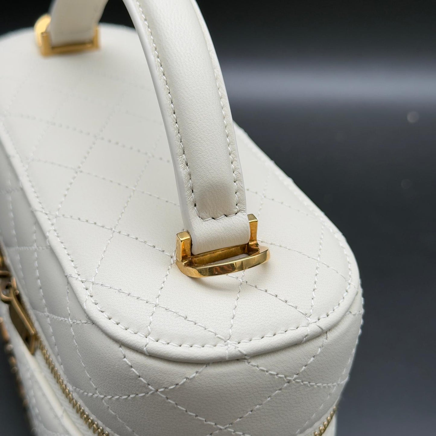 Saint Laurent Gaby Vanity White