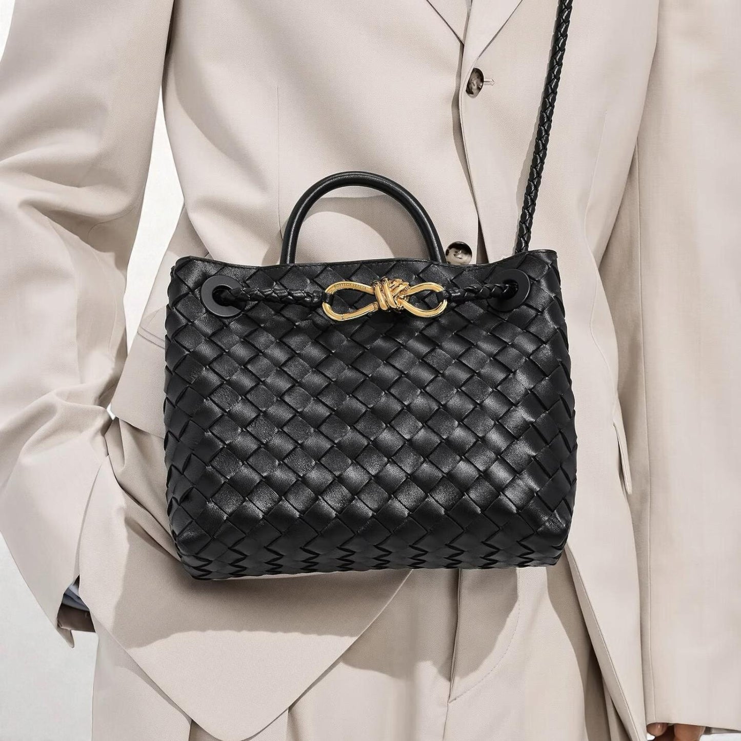 Bottega Veneta Andiamo Small – Nero