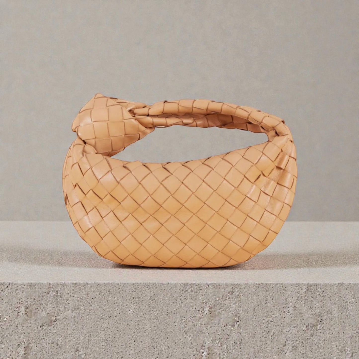 Bottega Veneta Mini Jodie Camel