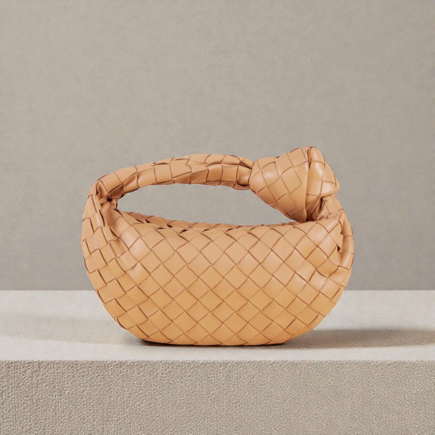 Bottega Veneta Mini Jodie Camel