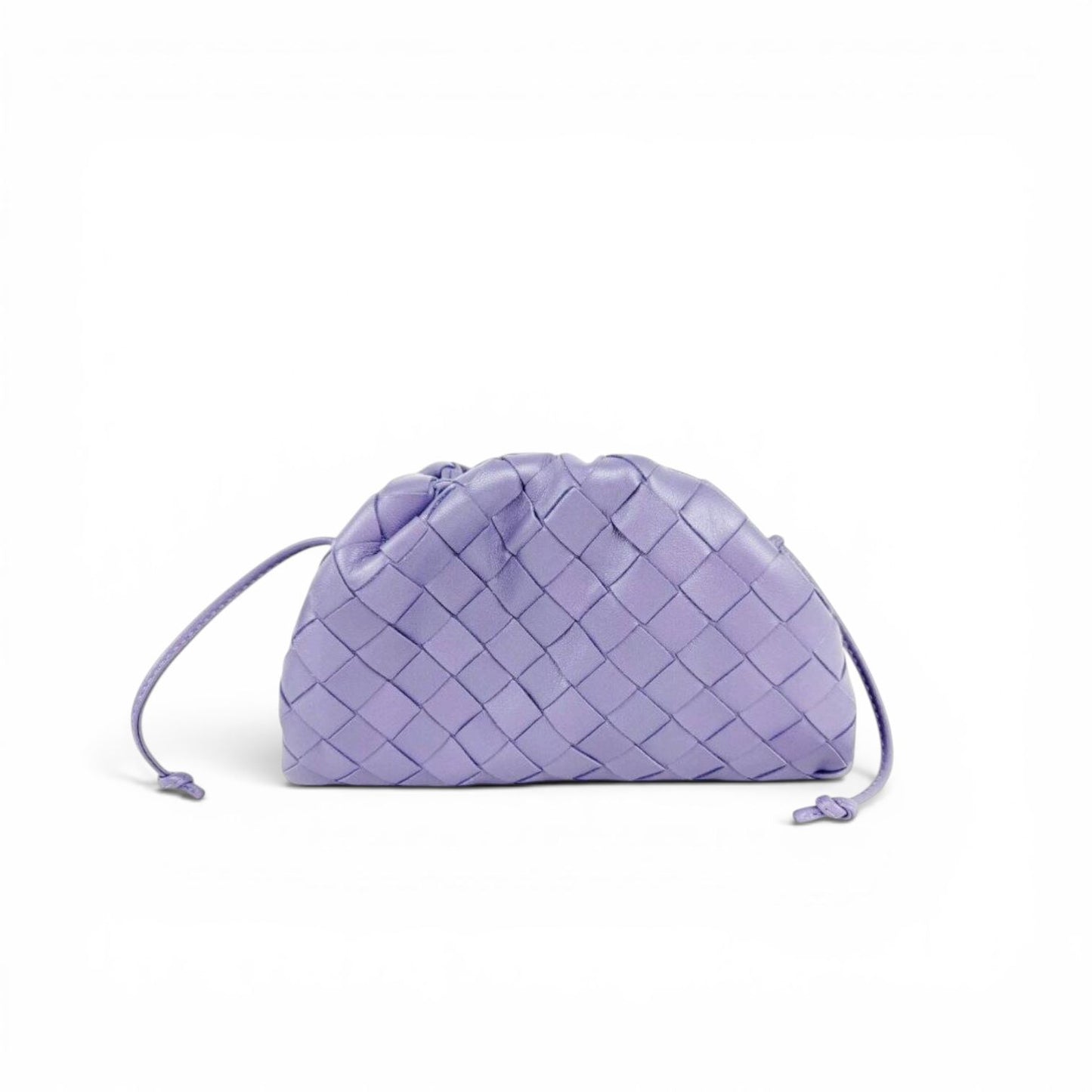 Bottega Veneta Mini Pouch Intrecciata Lilla
