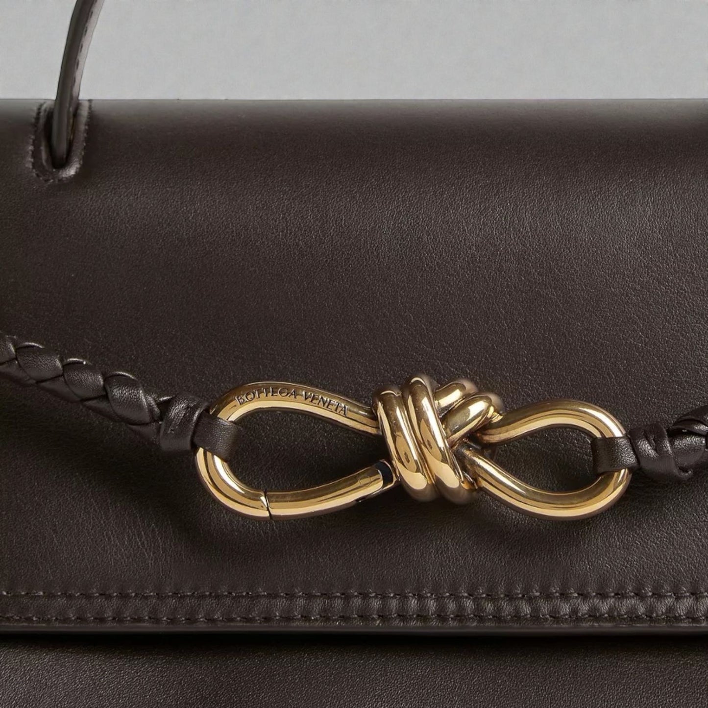 Bottega Veneta Ciao Ciao Small in pelle marrone
