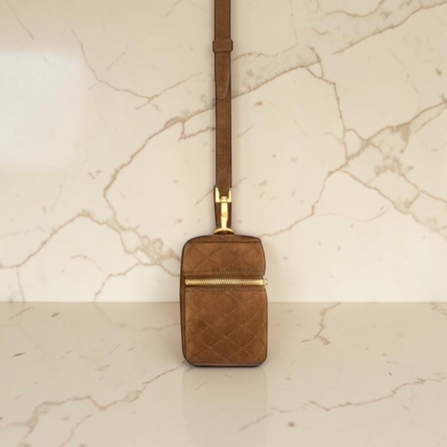 Saint Laurent Vanity in suede
