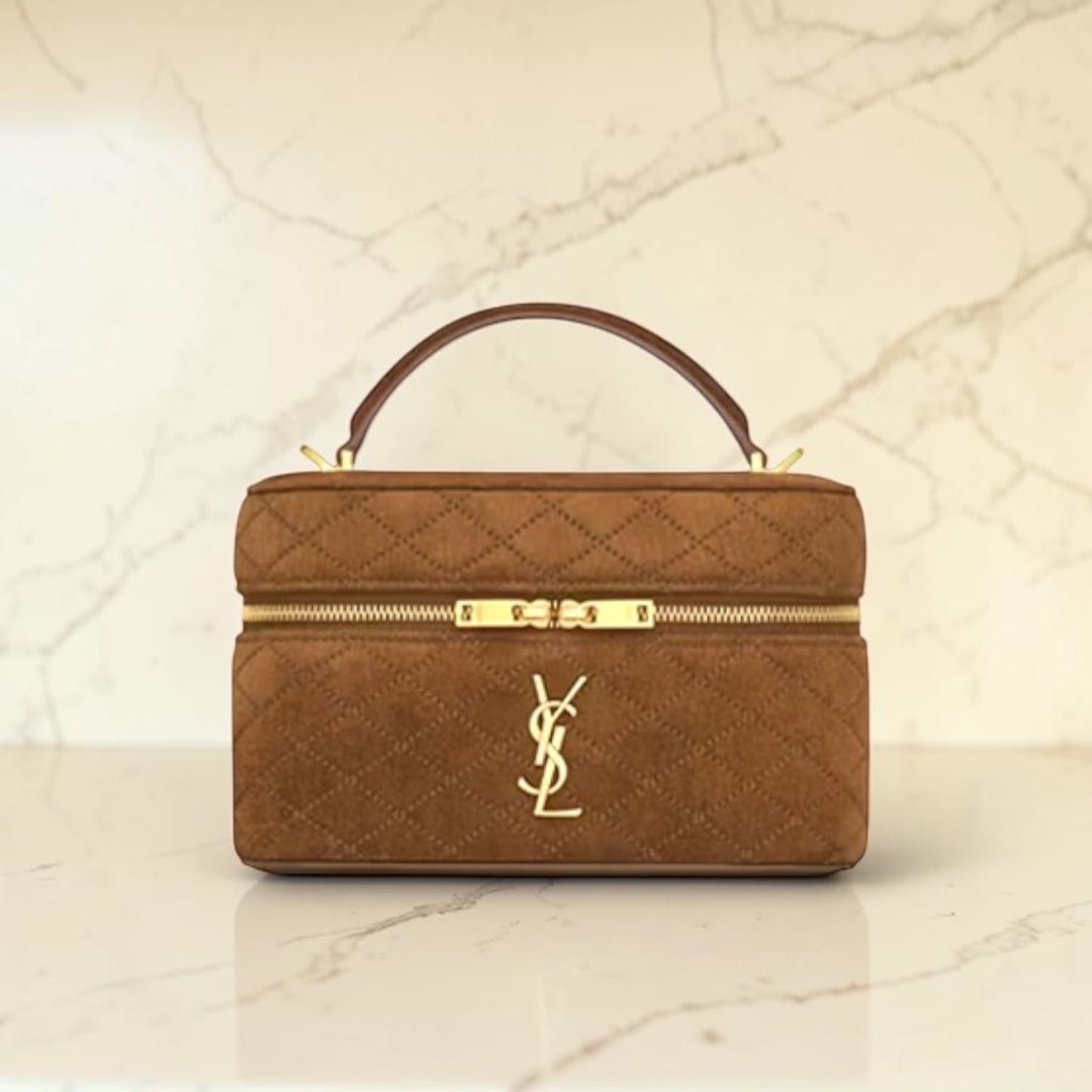 Saint Laurent Vanity in suede