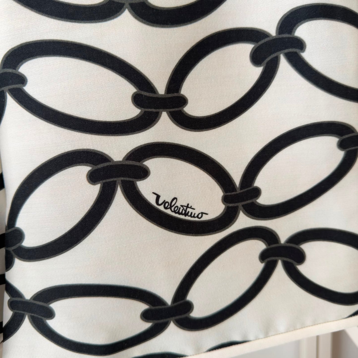 Valentino shorts bianco e nero
