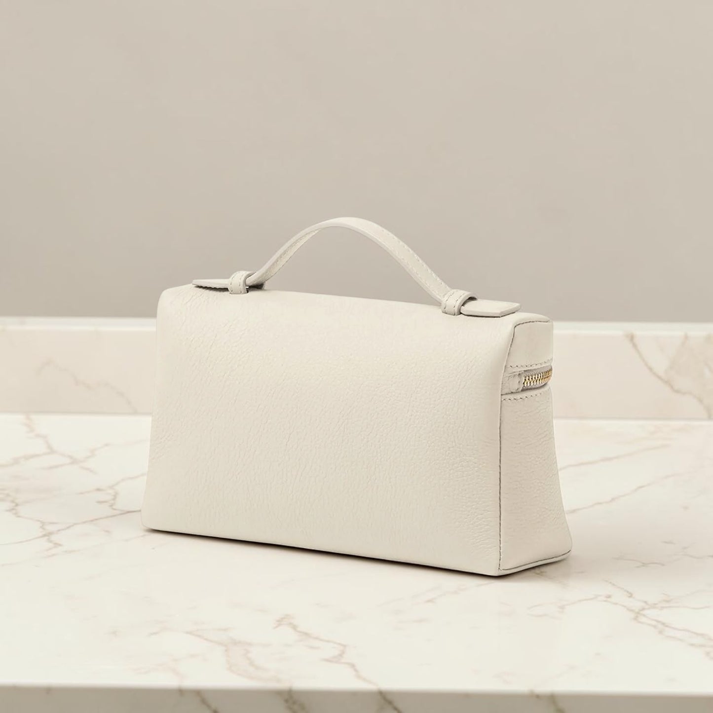 Loro Piana Vanity L19 in pelle -bianco
