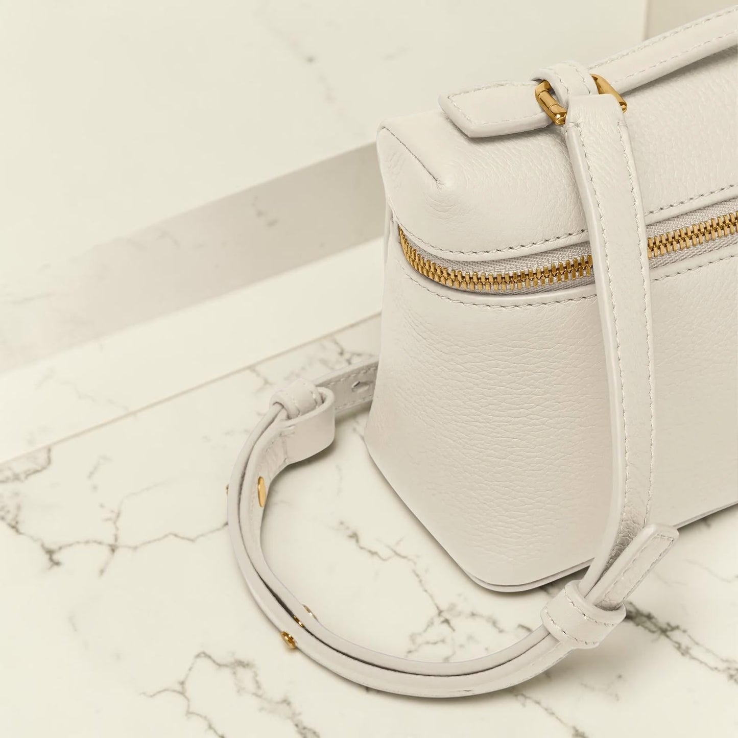 Loro Piana Vanity L19 in pelle -bianco