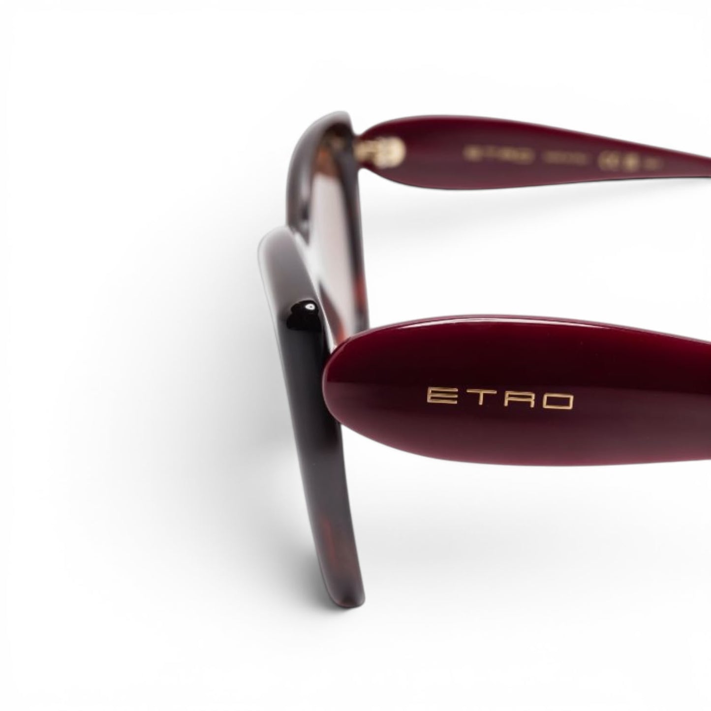 Etro Occhiali da Sole Havana Bordeaux