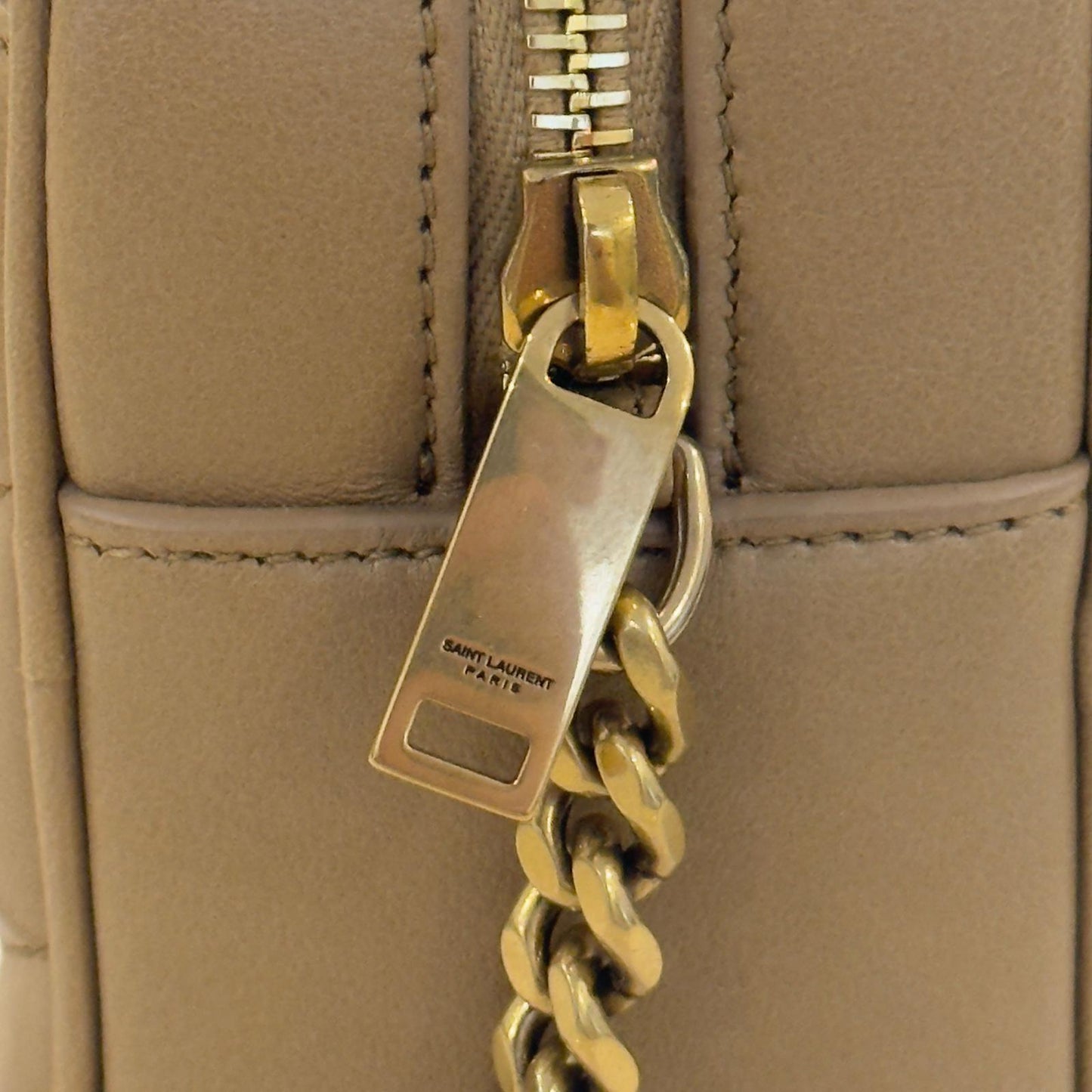 Saint Laurent Camera Bag Lou Lou beige