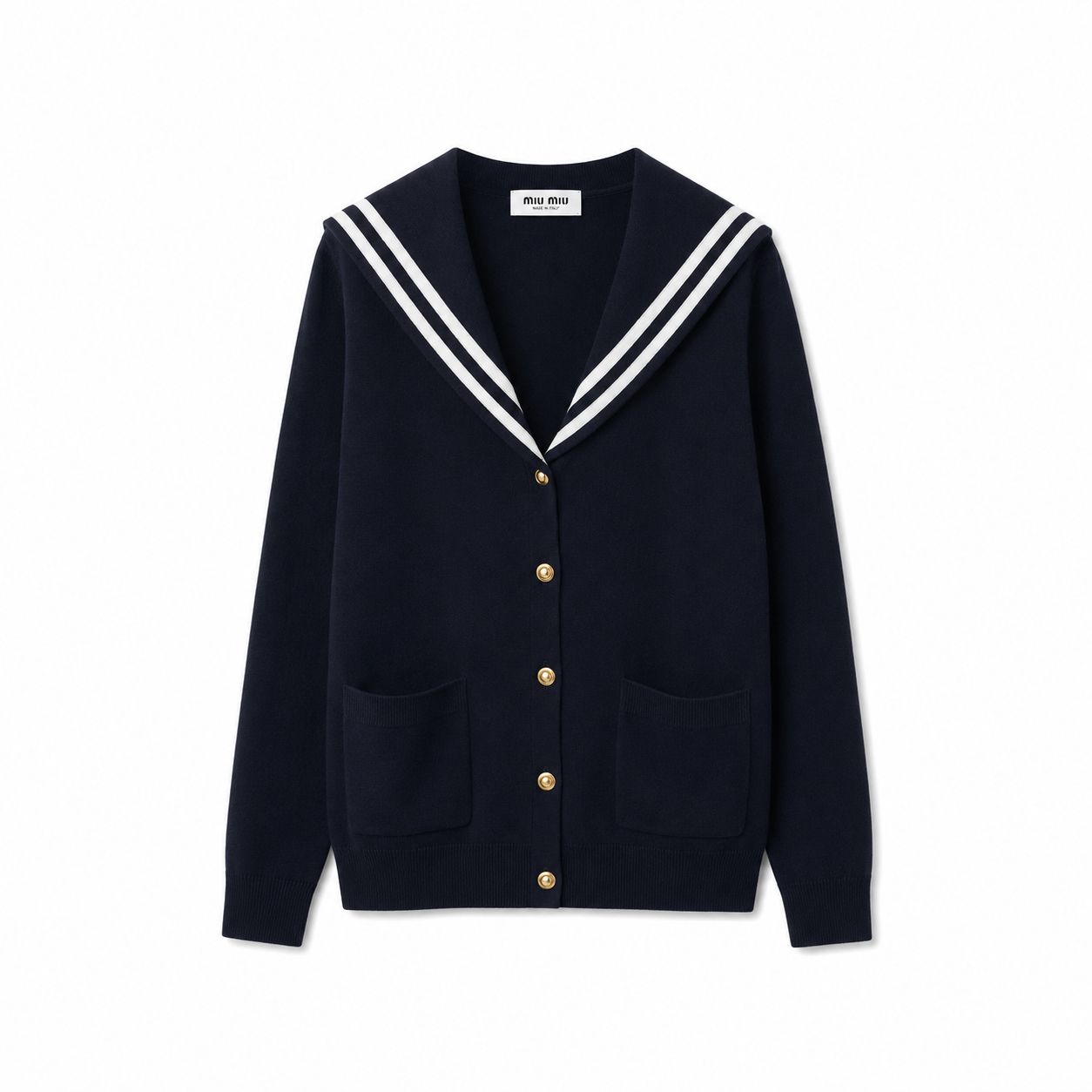 Miu Miu cardigan Blu Navy