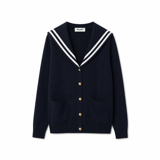 Miu Miu cardigan Blu Navy