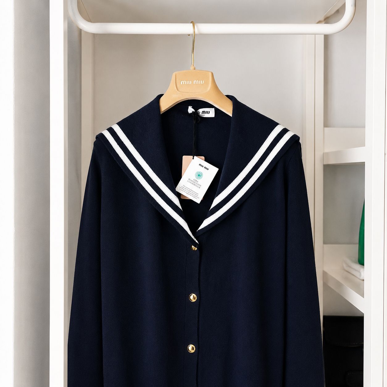Miu Miu cardigan Blu Navy