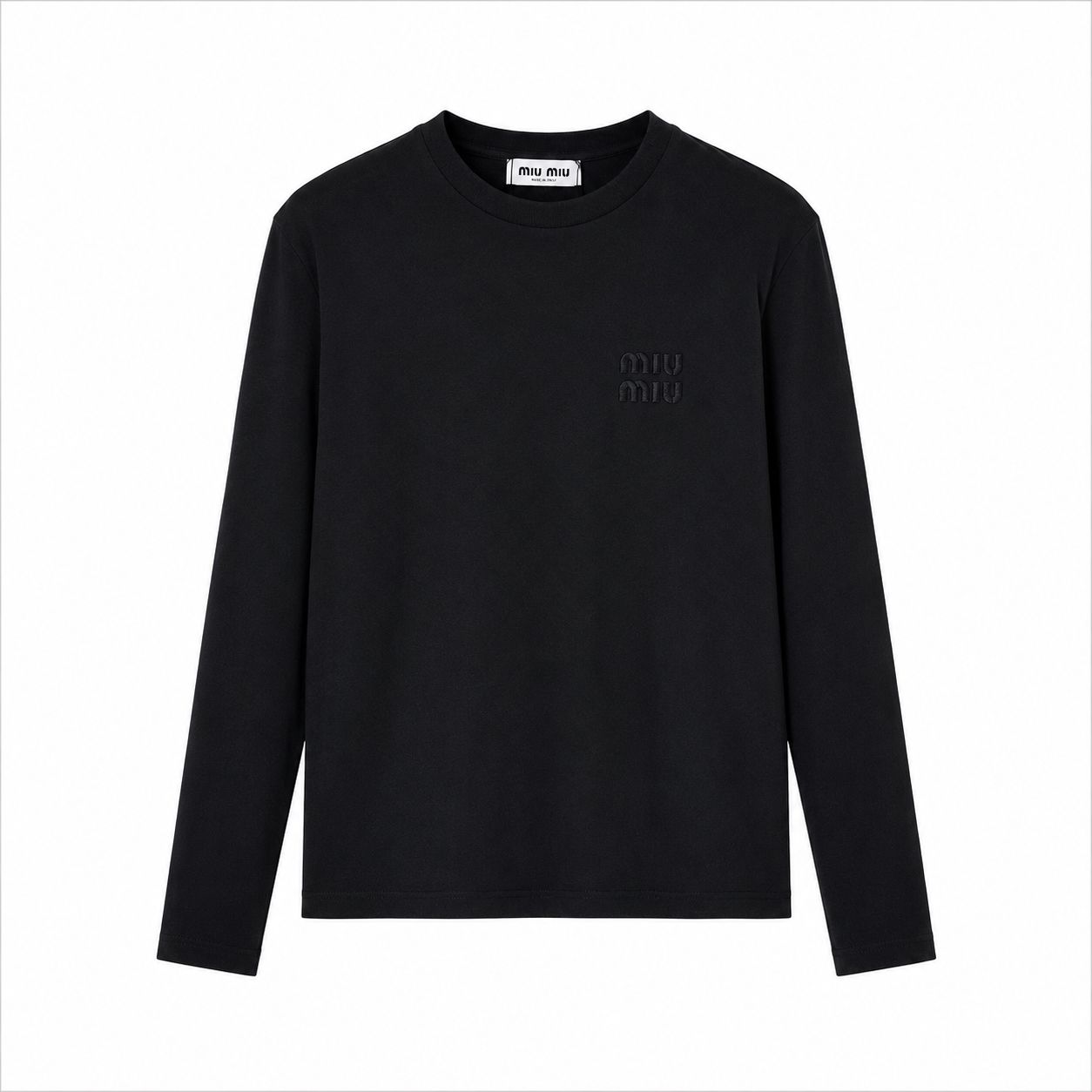 Miu Miu T-shirt maniche lunghe