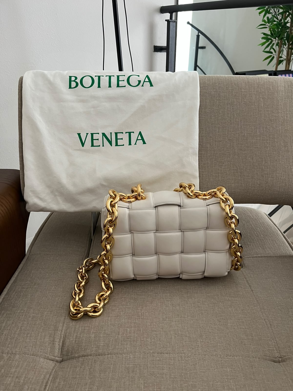 Bottega Veneta Padded Cassette - Bianco