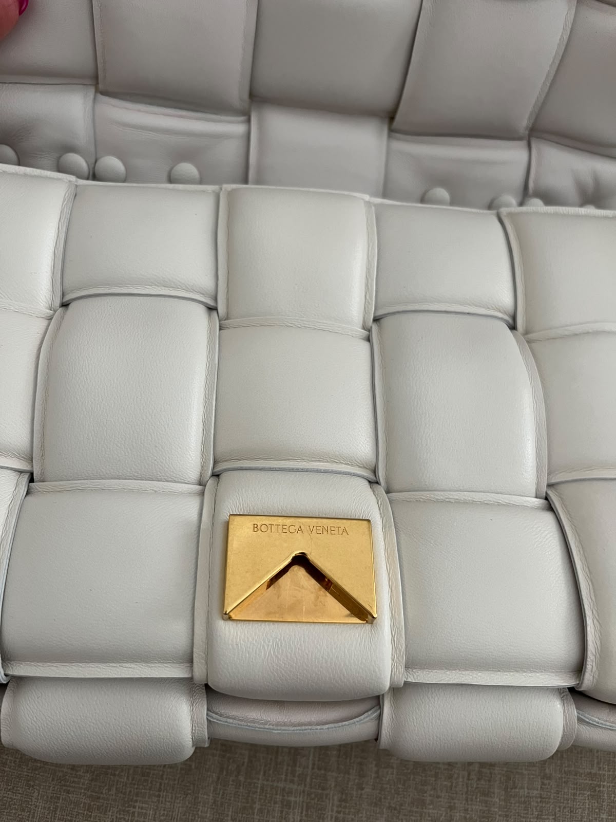 Bottega Veneta Padded Cassette - Bianco