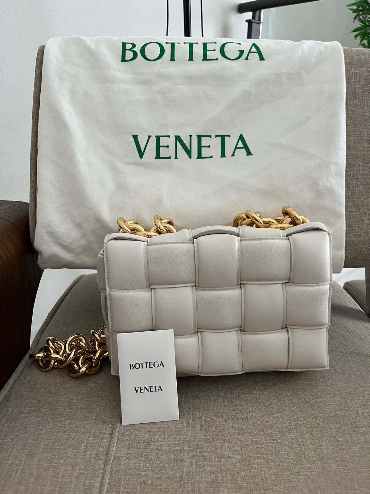 Bottega Veneta Padded Cassette - Bianco