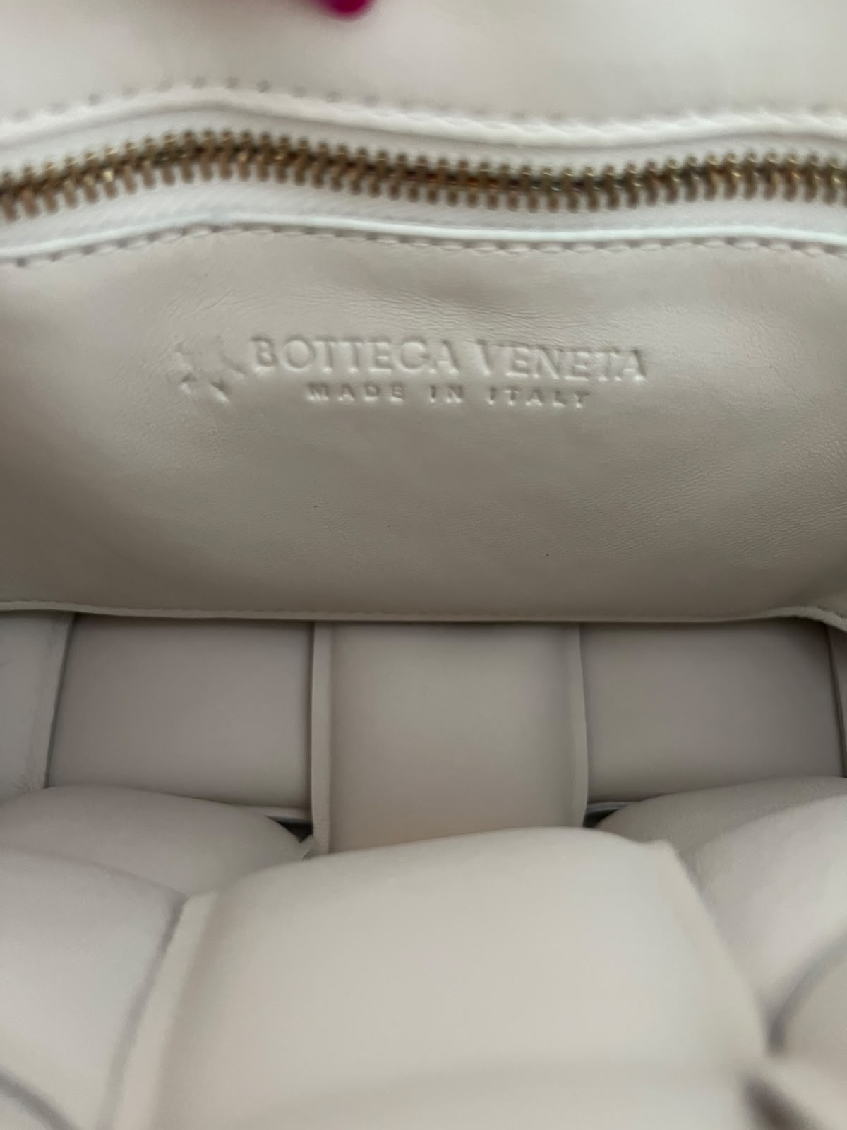 Bottega Veneta Padded Cassette - Bianco
