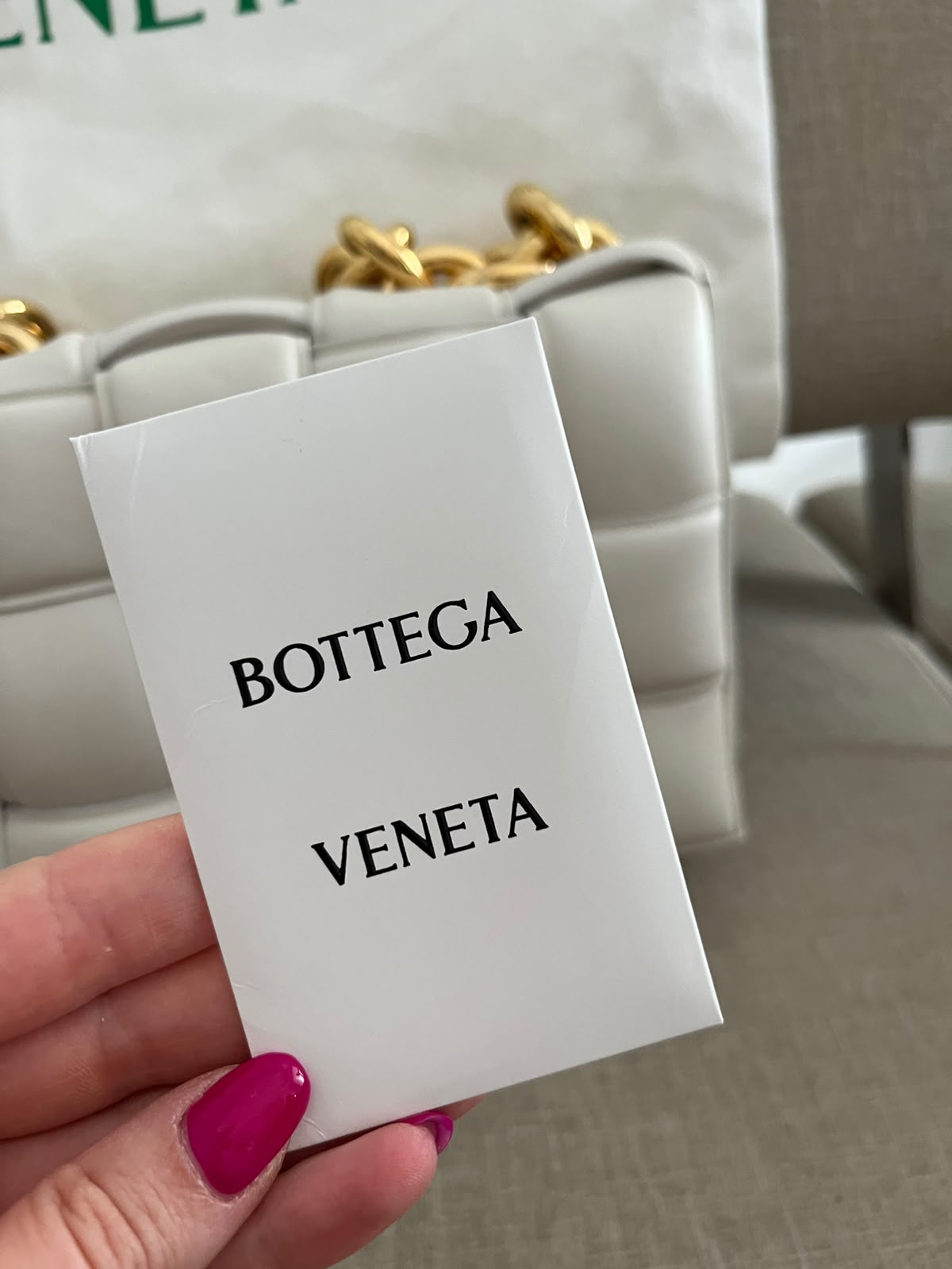 Bottega Veneta Padded Cassette - Bianco