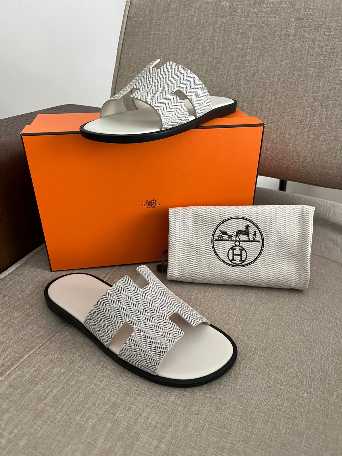 Hermès Izmir Écru