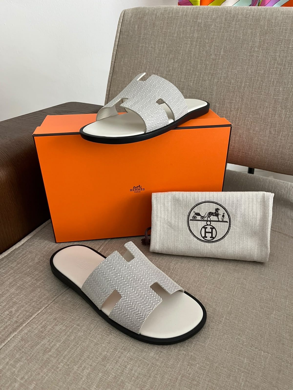 Hermès Izmir Écru