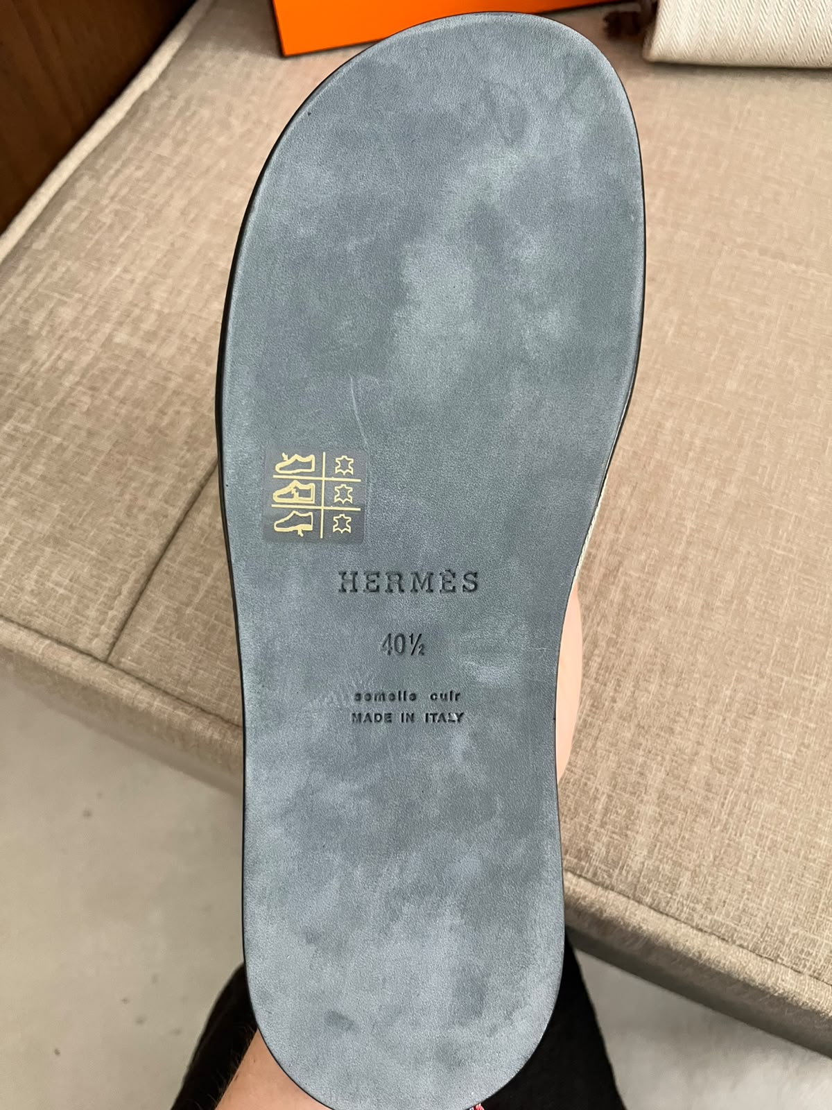 Hermès Izmir Écru