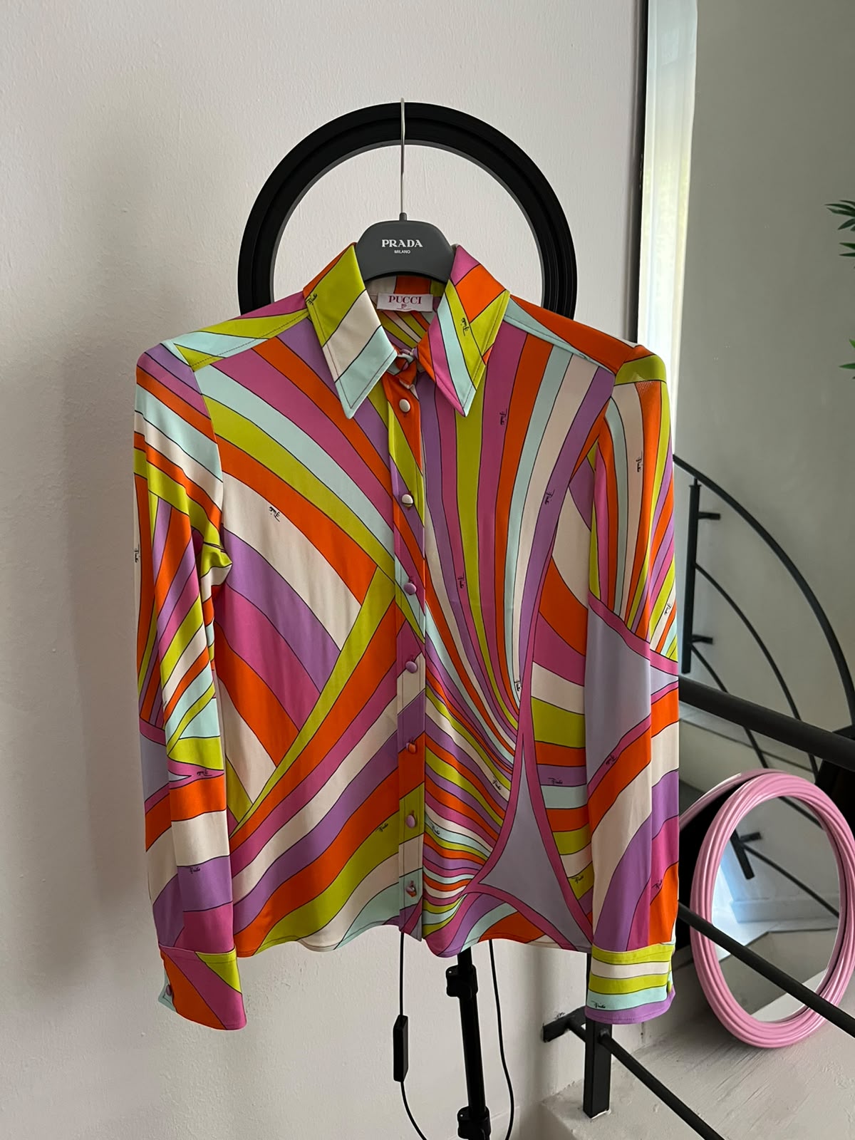 Pucci camicia in seta