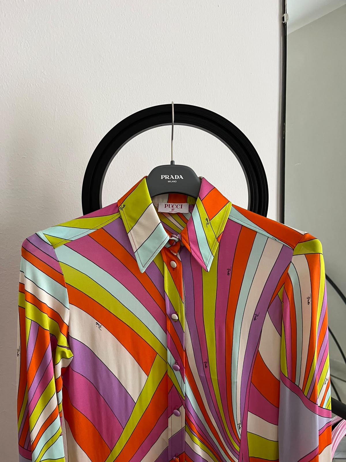 Pucci camicia in seta