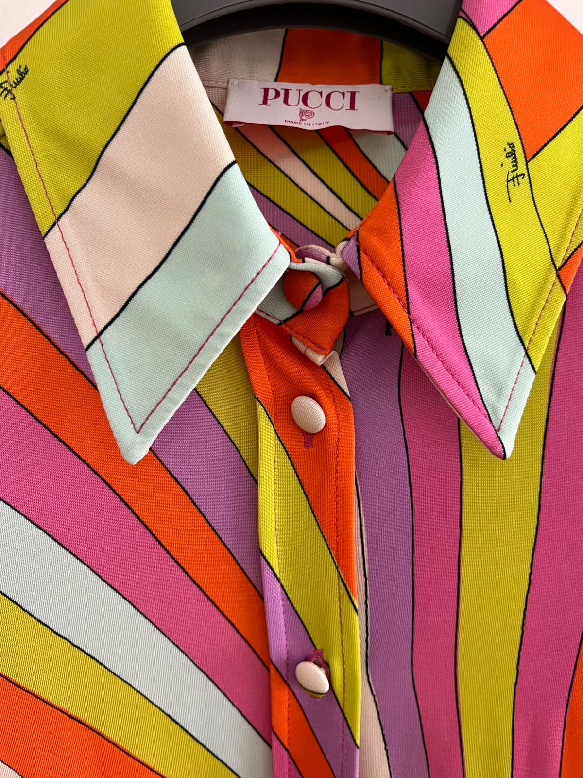 Pucci camicia in seta