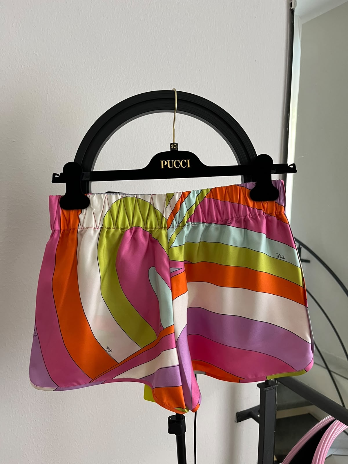 Pucci Shorts in seta