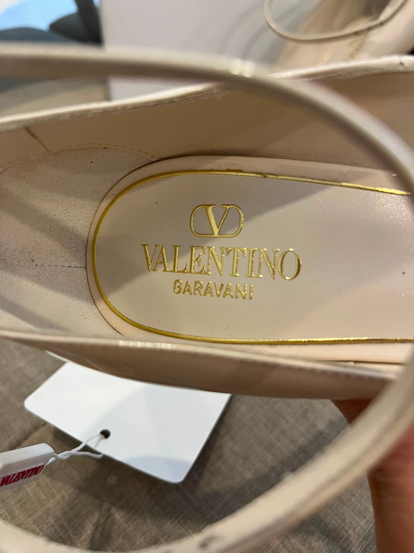 Valentino décolleté bianco
