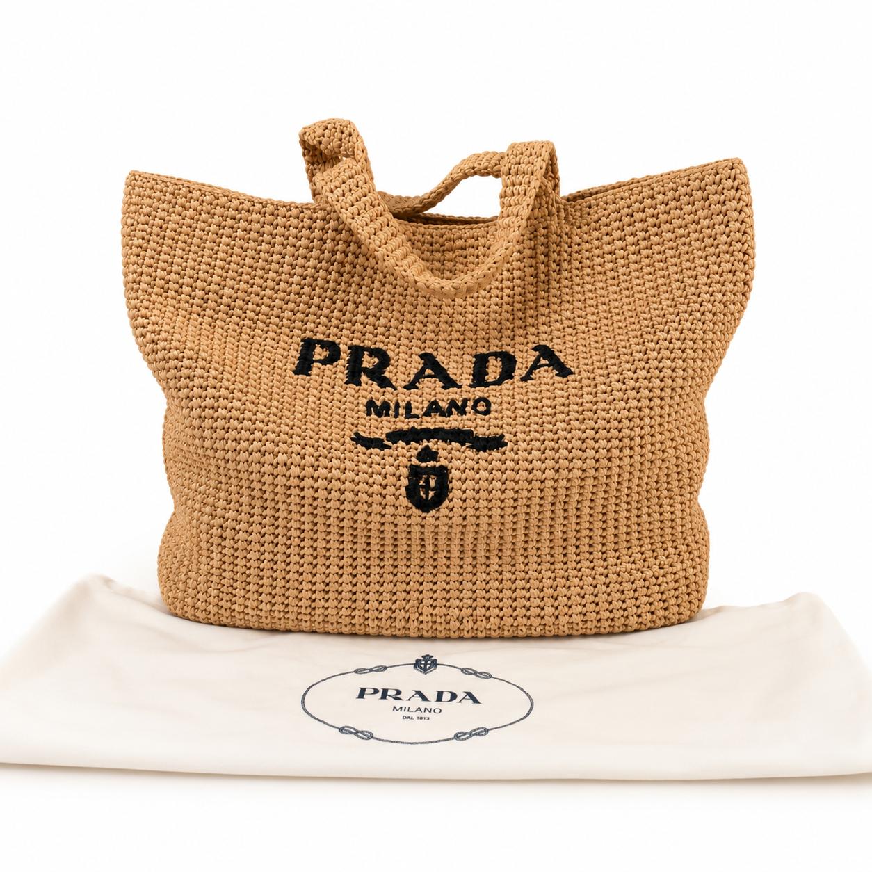 Prada crochet Tote Bag