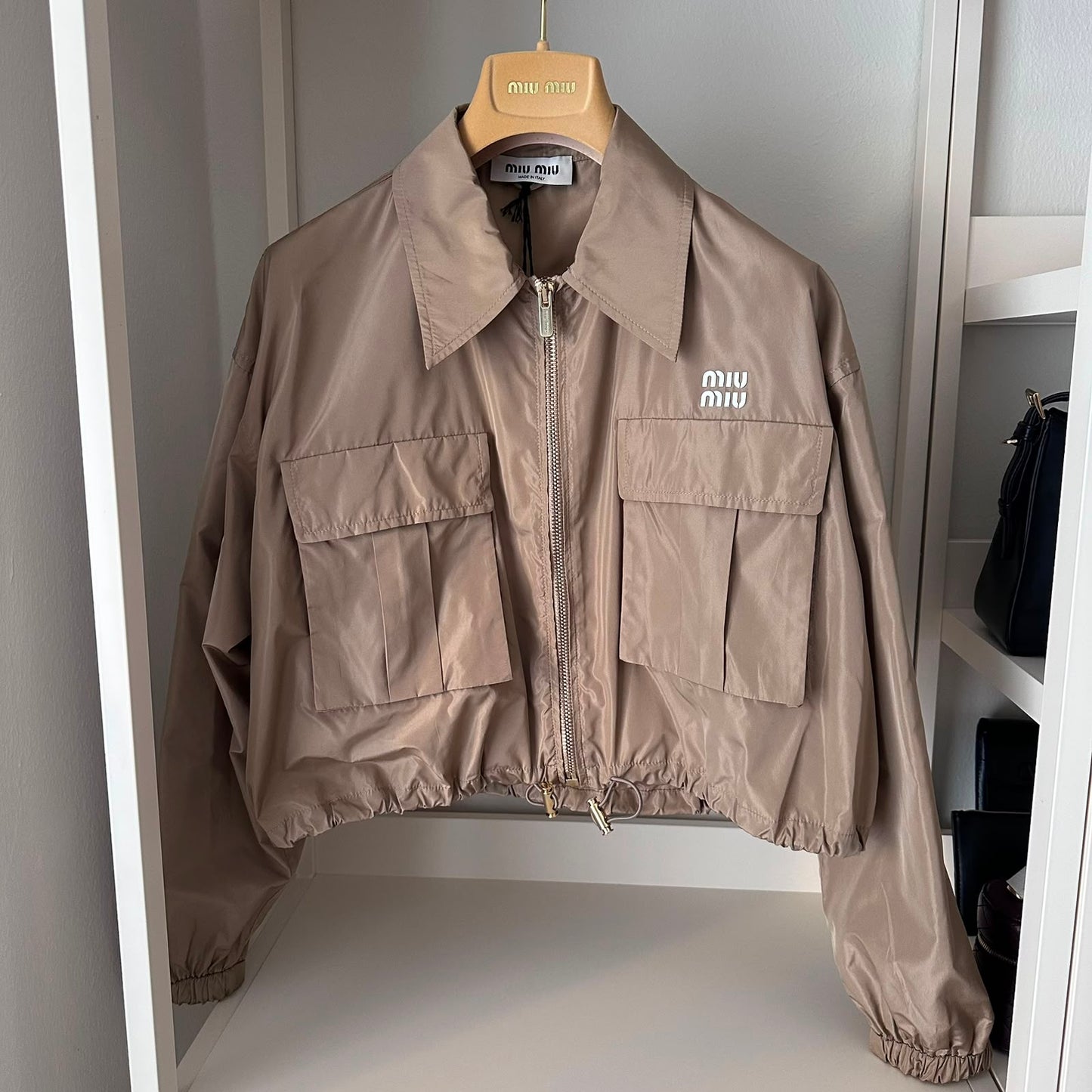 Miu Miu giubbino beige