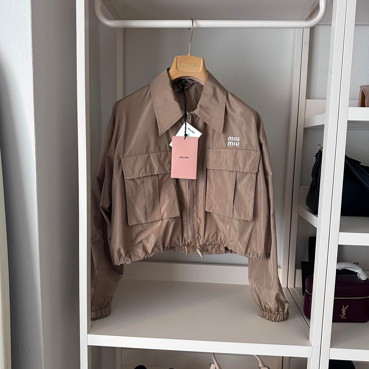Miu Miu giubbino beige