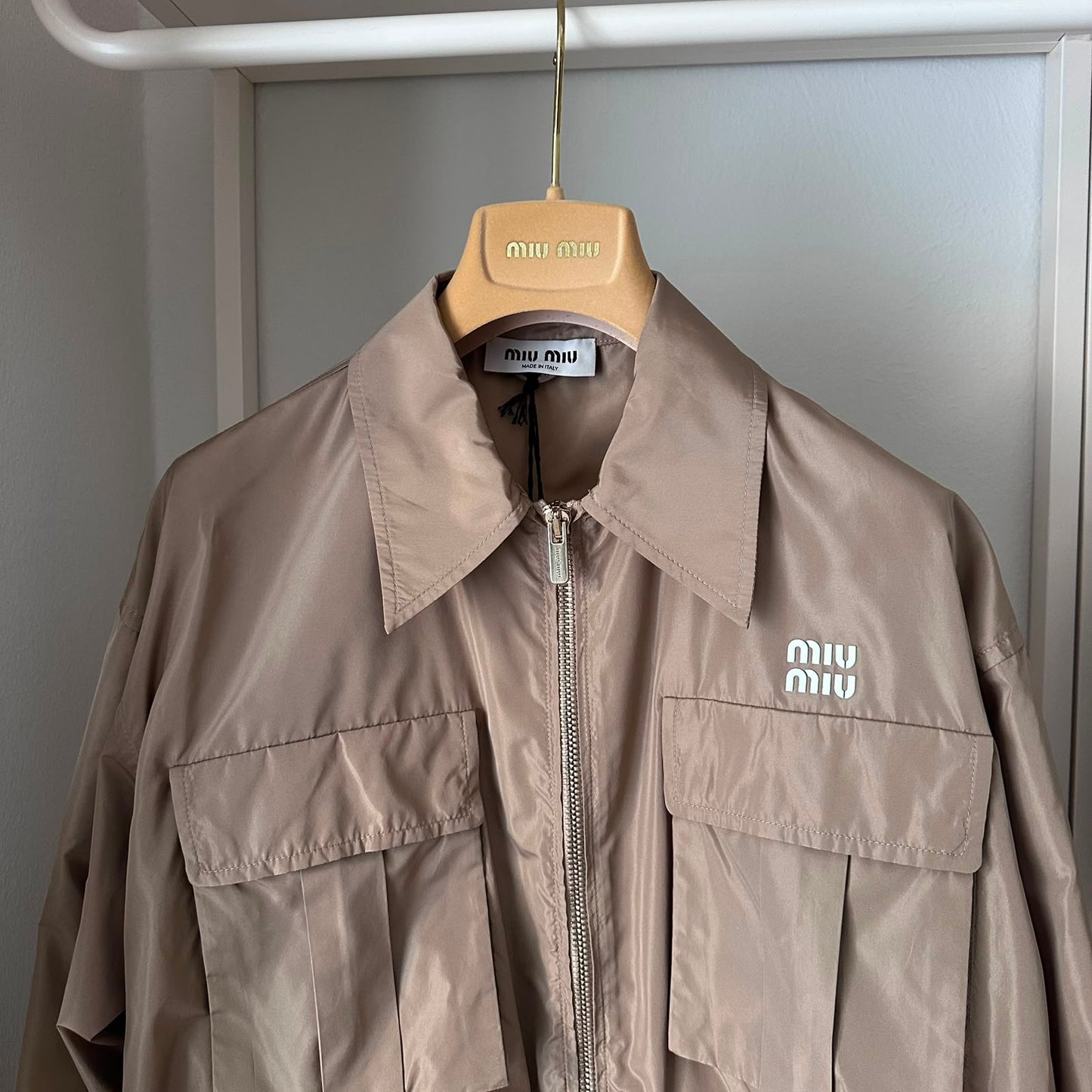 Miu Miu giubbino beige