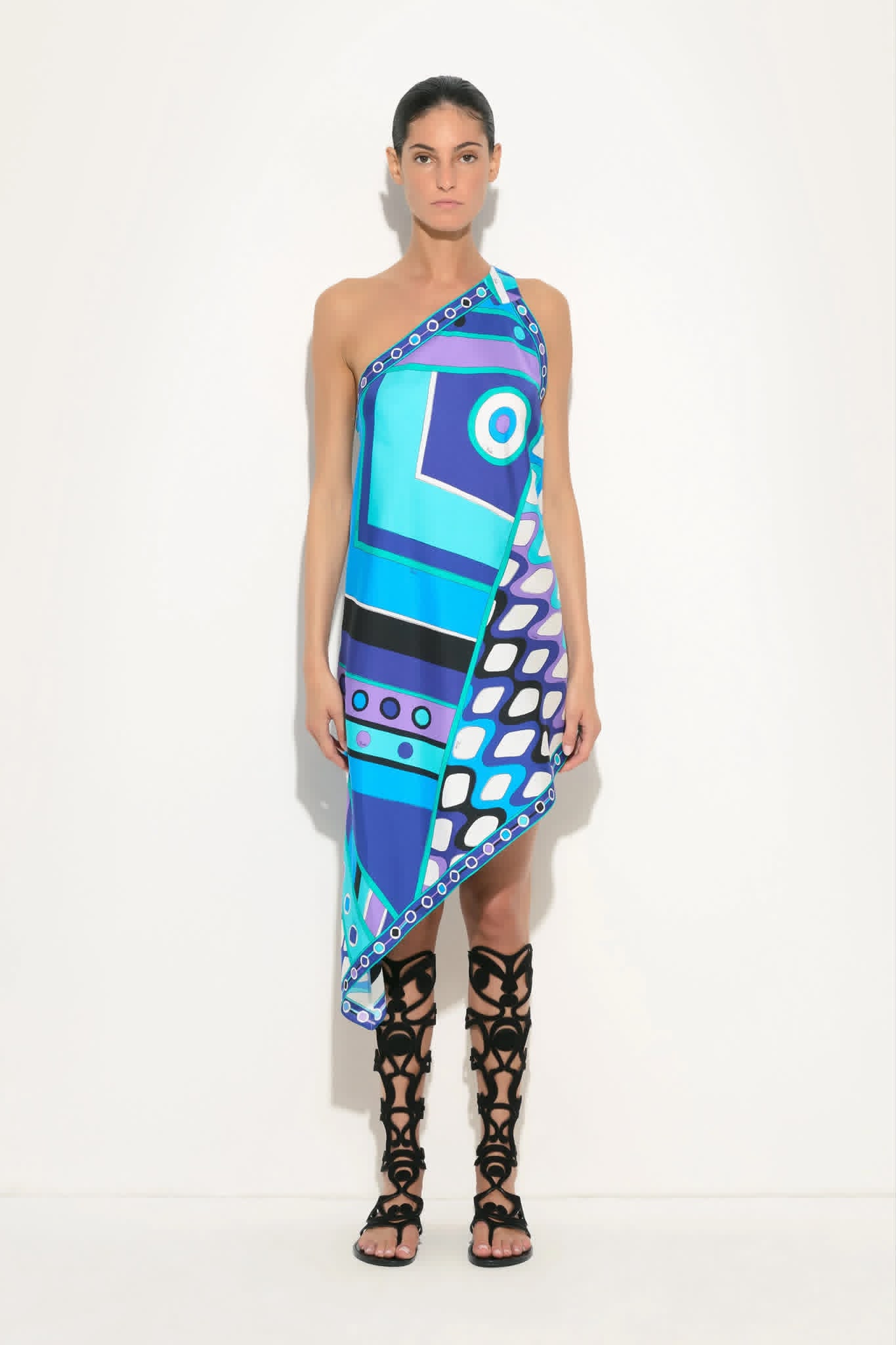Pucci abito monospalla