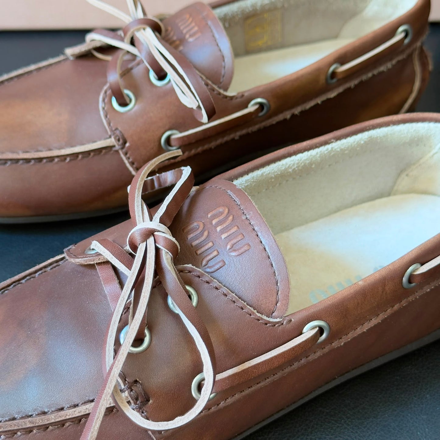 Miu Miu scarpe da barca
