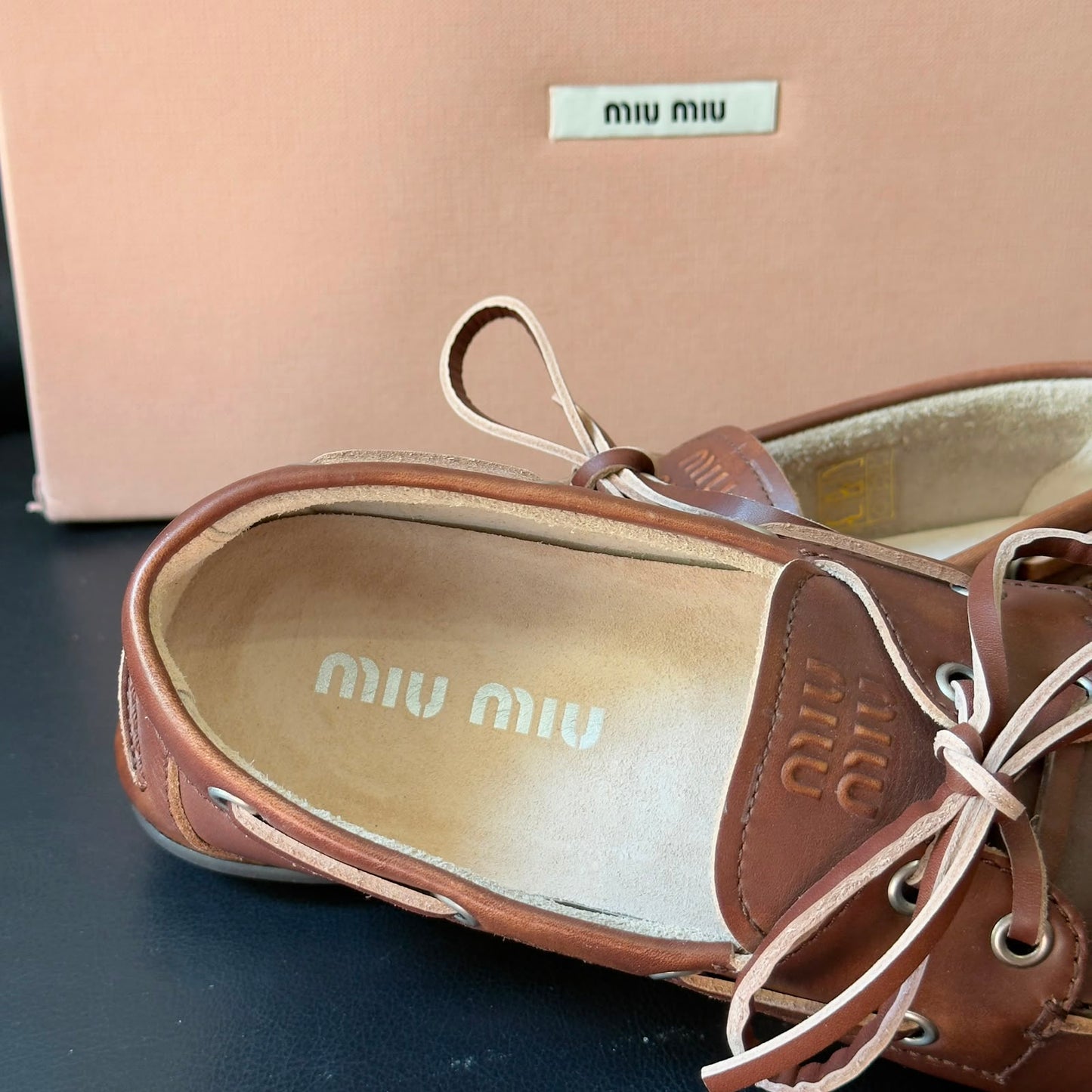 Miu Miu scarpe da barca