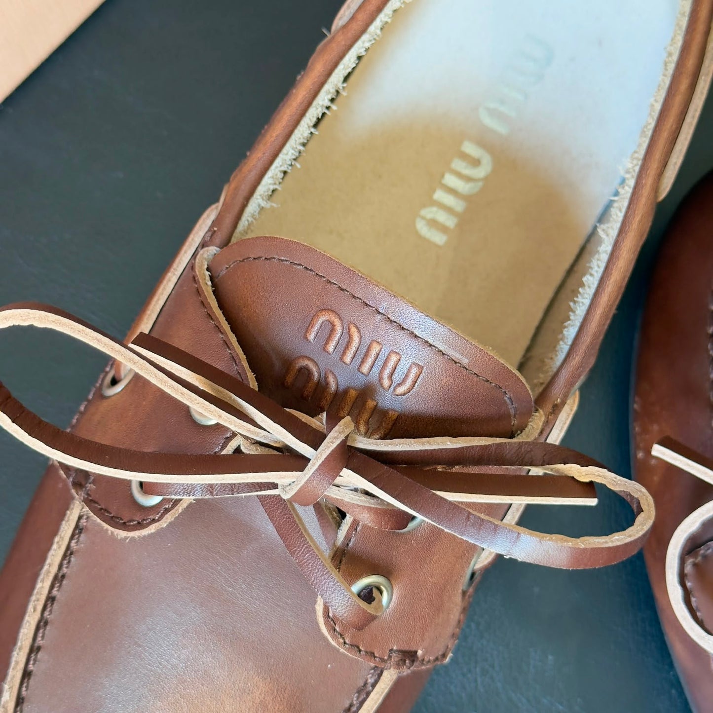 Miu Miu scarpe da barca