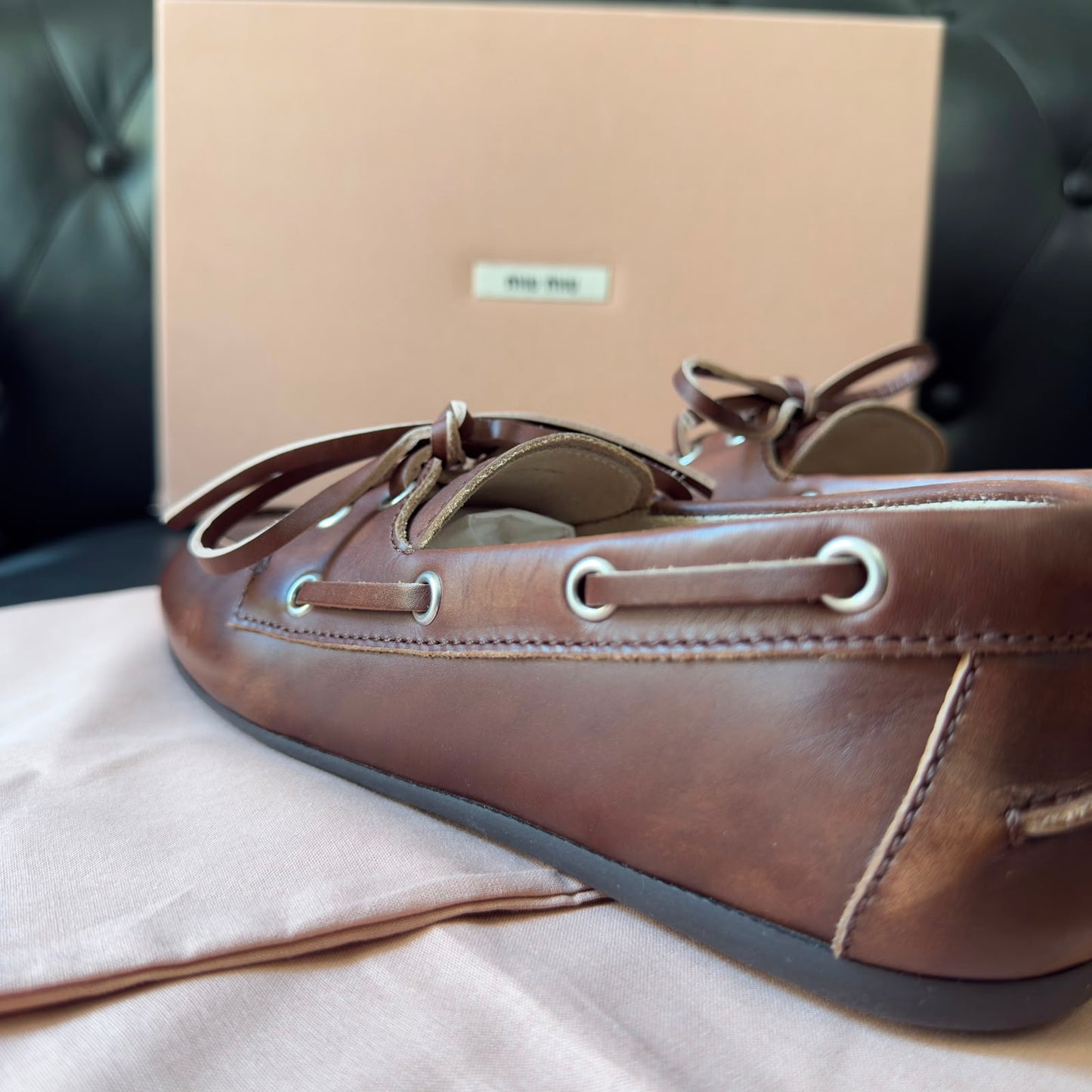 Miu Miu scarpe da barca