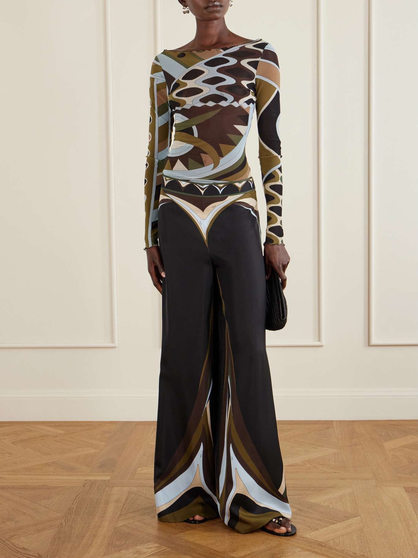 Pucci pantalone palazzo