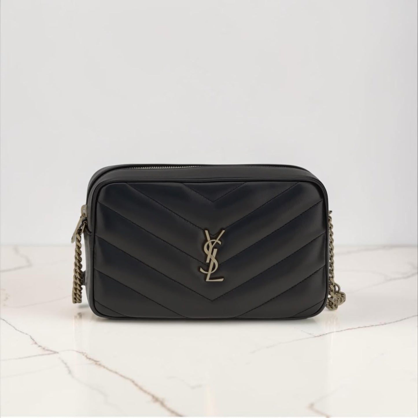 Saint Laurent Camera Bag Lou Lou nero