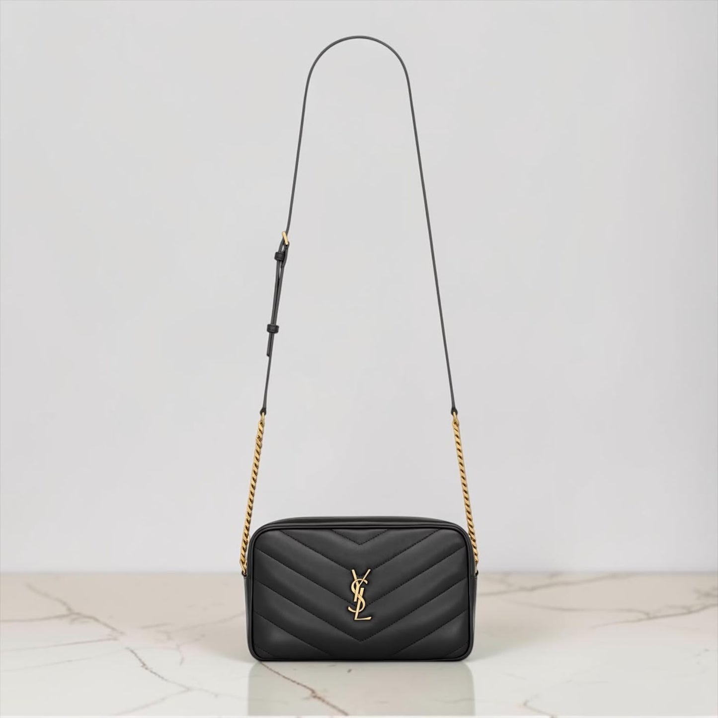 Saint Laurent Camera Bag Lou Lou nero