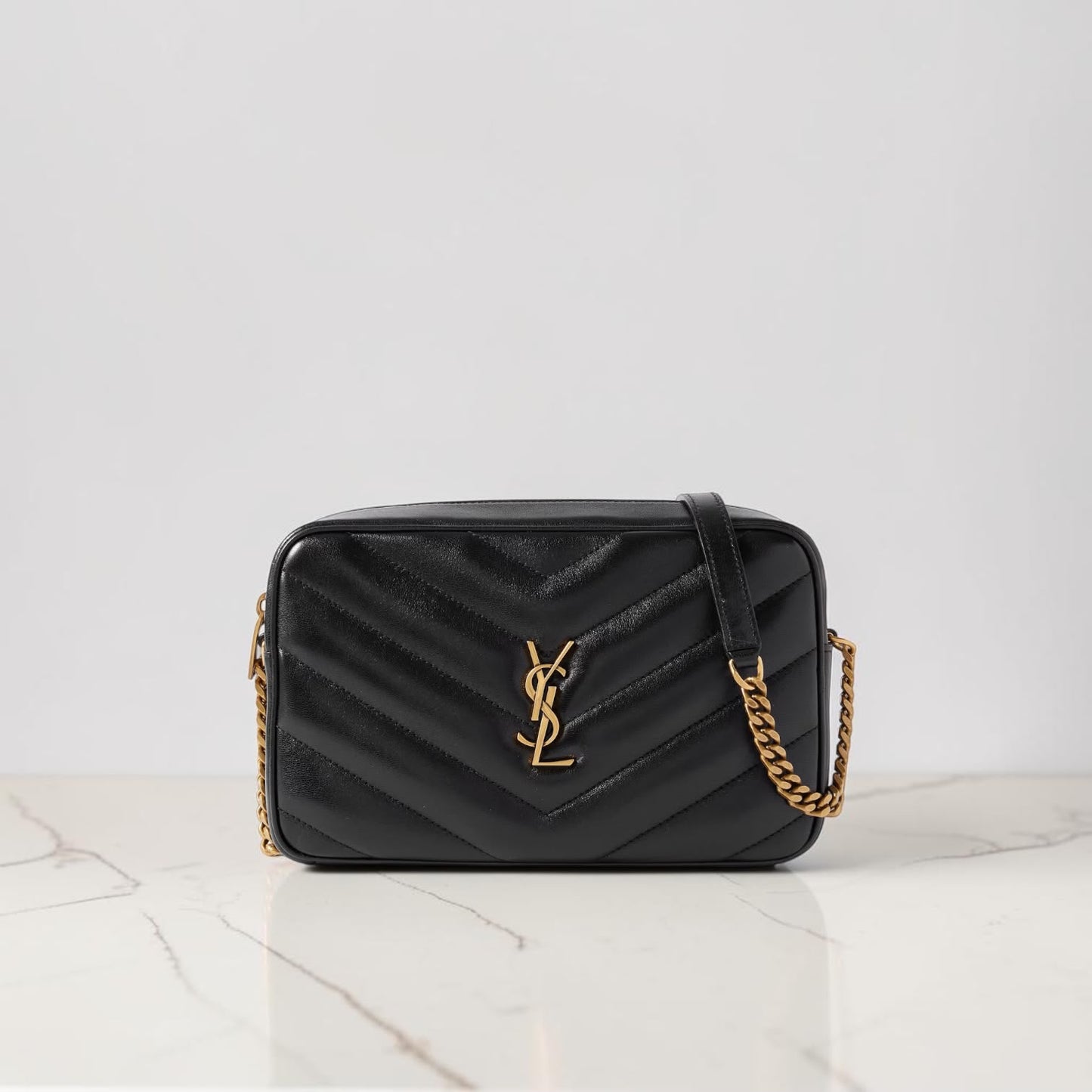 Saint Laurent Camera Bag Lou Lou nero