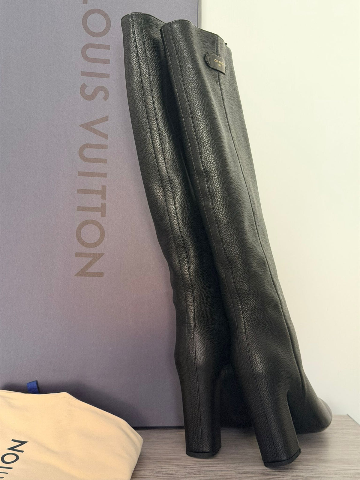 Louis Vuitton Stivali neri