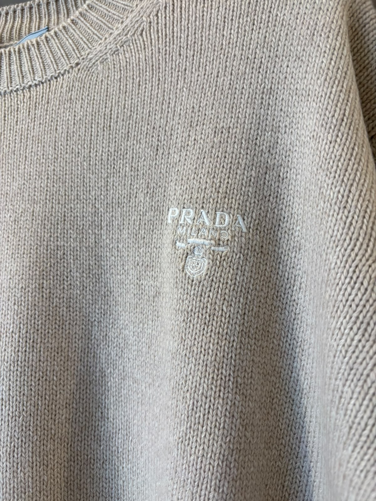 Prada pullover beige chiaro